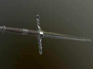medieval twinhand 3D Модель