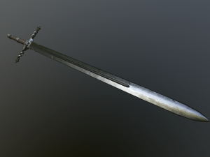 medieval twinhand 3D Модель