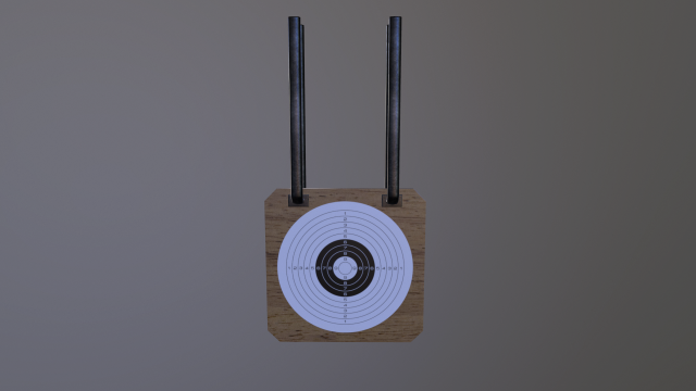 military target 3D Model .c4d .max .obj .3ds .fbx .stl .blend 