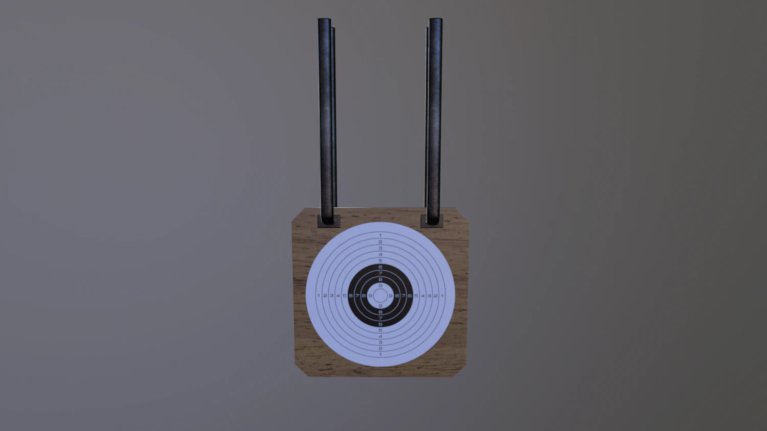 military target 3D Model .c4d .max .obj .3ds .fbx .stl .blend
