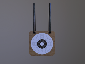 military target 3D Model