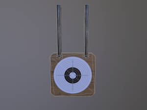 military target 3D Model