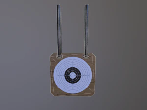 military target 3D Model