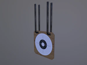 military target 3D Model