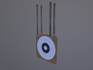 military target 3D Model