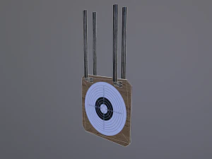 military target 3D Model