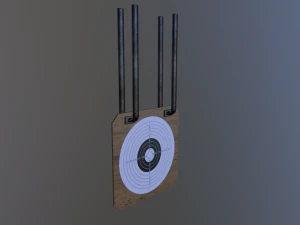 military target 3D Model