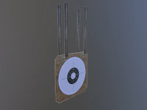 military target 3D Model