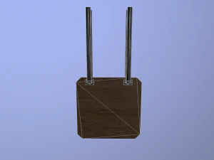 military target 3D Model