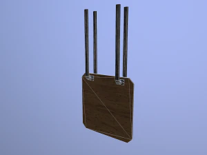 military target 3D Model