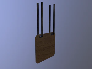 military target 3D Model