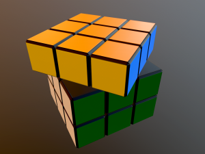 rubiks cube 3D Model