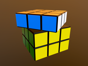 rubiks cube 3D Model