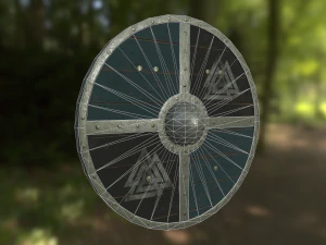scandinavian shield 3D Model