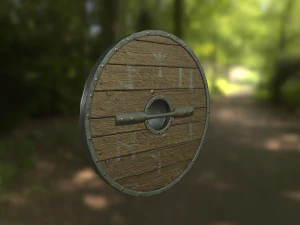 scandinavian shield 3D Model