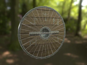 scandinavian shield 3D Model
