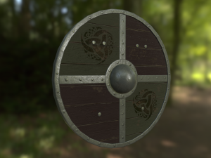 scandinavian shield Modelo 3D
