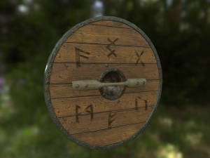 scandinavian shield 3D Model