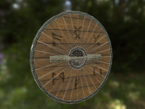 scandinavian shield 3D Model