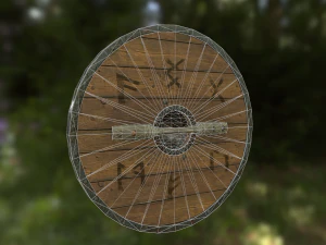 scandinavian shield 3D Model