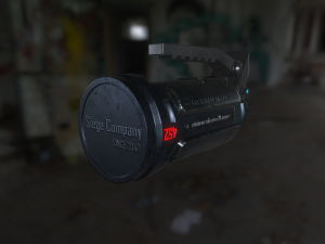 sci-fi grenade pbr 3D Model