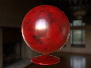 set of spherical chairs pbr 3Dモデル