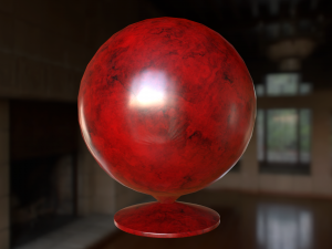 set of spherical chairs pbr 3Dモデル