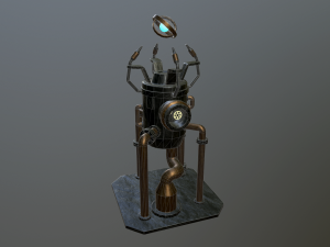steam generator Model 3D