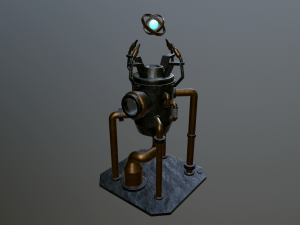 steam generator Model 3D