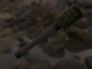 stielhandgranate 3D Modell