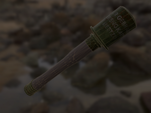 stielhandgranate 3D 모델