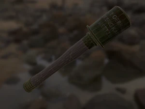 stielhandgranate 3D Model