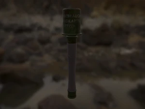 stielhandgranate 3D Model