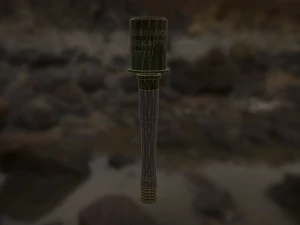 stielhandgranate 3D Model