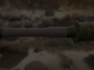 stielhandgranate 3D 모델