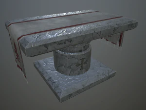 stone table 3D Model