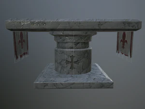 stone table 3D Model