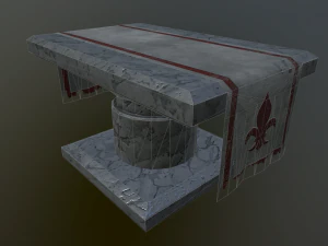 stone table 3D Model
