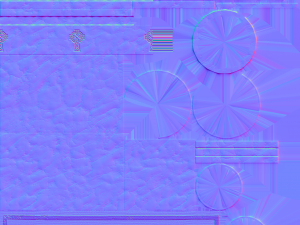 stone table Modèle 3D