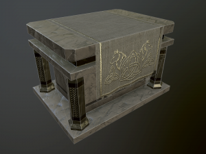 stone table Modelo 3D