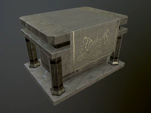 stone table 3D Model