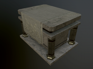 stone table Modelo 3D