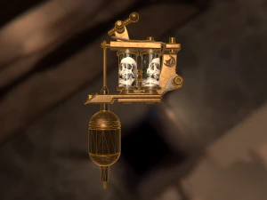 tattoo machine 3D Model