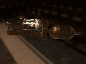 tattoo machine Model 3D