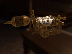 tattoo machine 3D Model