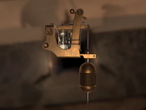 tattoo machine 3D Model