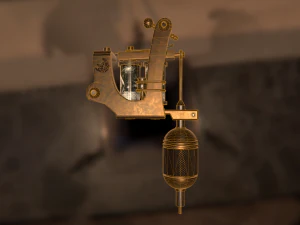 tattoo machine 3D Model