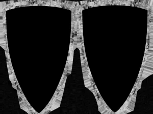 teutonic shield 3D Model