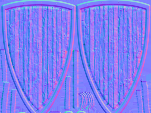 teutonic shield 3Dモデル