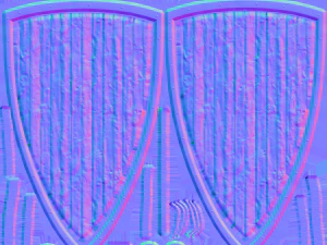 teutonic shield 3D Model